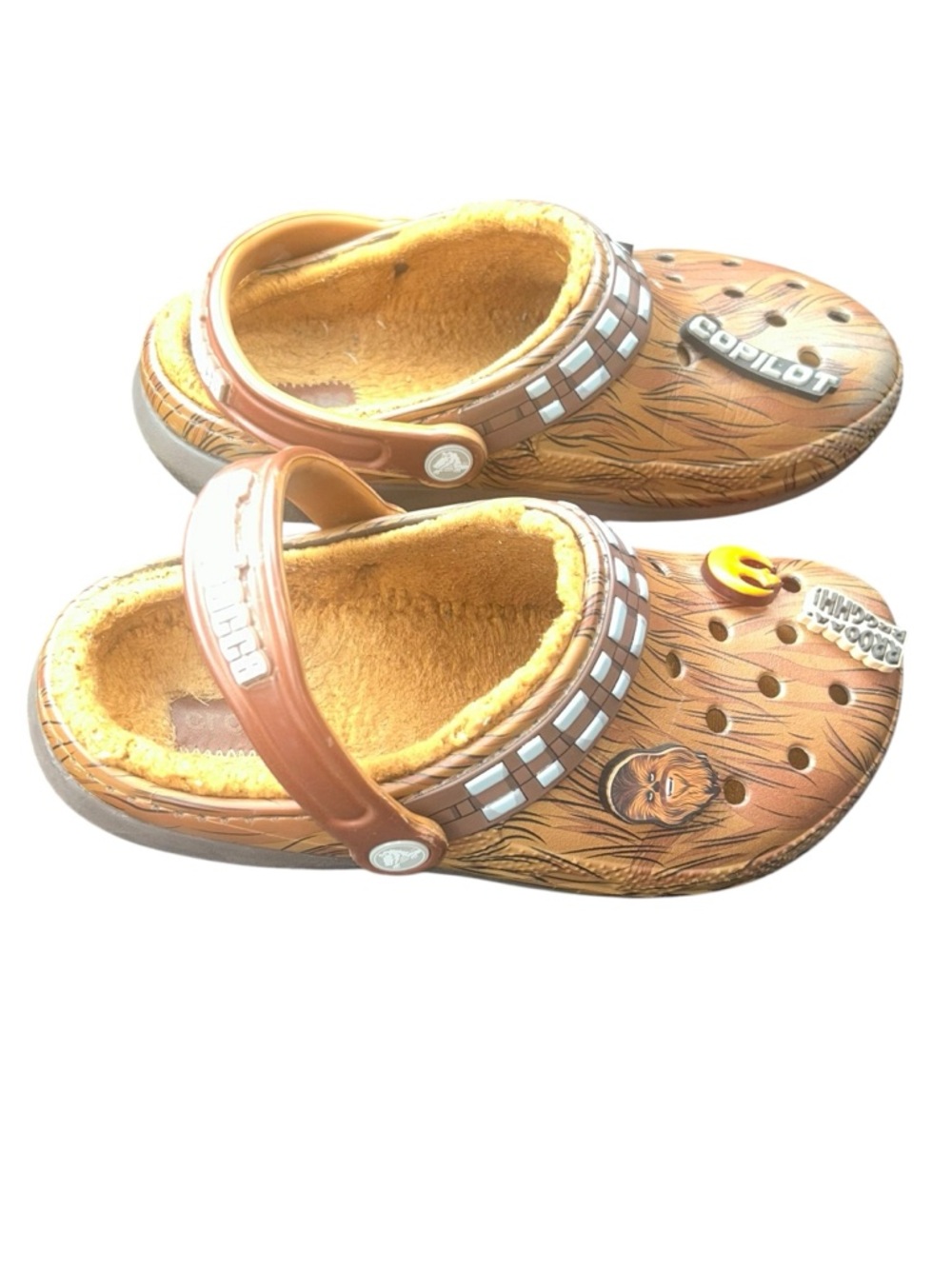 Crocs x Star Wars Chewbacca Classic Lined Clogs Espresso m6/w8 chewie